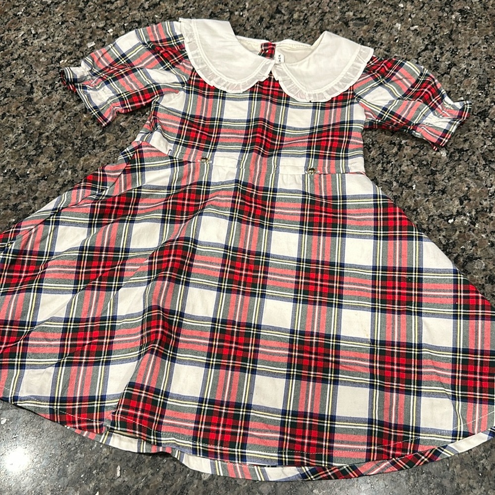 Janie and Jack plaid dress